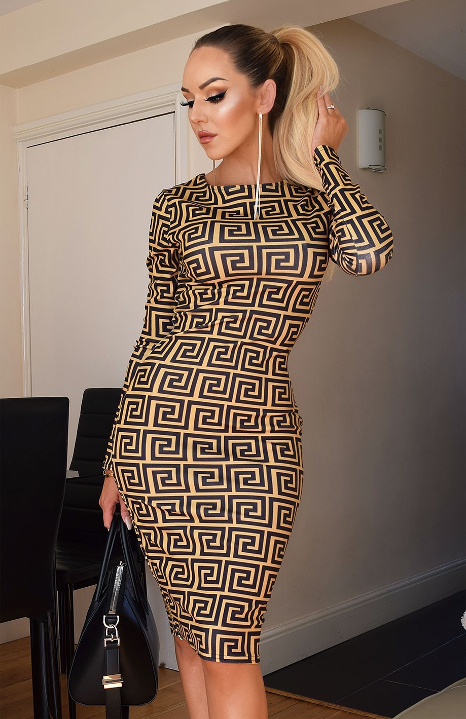 Erin Bodycon Midi Dress